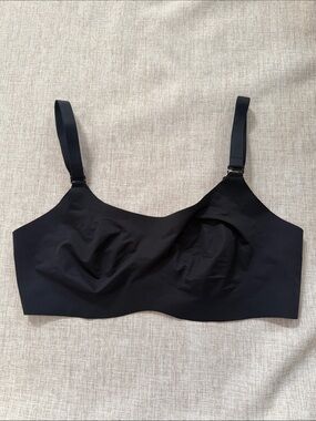 KNIX unlined wireless bra black size‎ 4 seamless